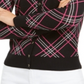 Charter Club Women's Plaid Cardigan Sweater Black Size XX-Large