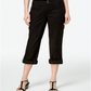 Style & Co Women's Convertible Cargo Pants Black Size 2