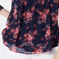 Charter Club Women's 3/4 Sleeve Blouse Top Blue Size X-Large