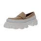 Steve Madden Women's Flossie Leather Slip on Loafers White Size 10 M