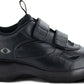 Apex Women's Leather Double Strap Active Walke Shoes Black Size 10 XW