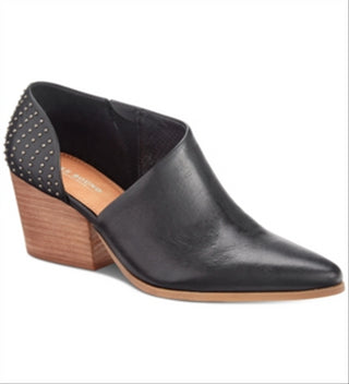 Baretraps Women's Keelin Leather Pointed Toe Shooties Black Size 10 M