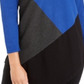 Alfani Women's Colorblocked Asymmetrical Tunic Blue Size Petite Small