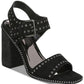 Carlos By Carlos Santana Women's Nelli Ankle Strap Heeled Sandal Black Size 9.5 M