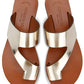 Kenneth Cole New York Women's Palm Open Toe Casual Slide Sandals Yellow Size 9 M
