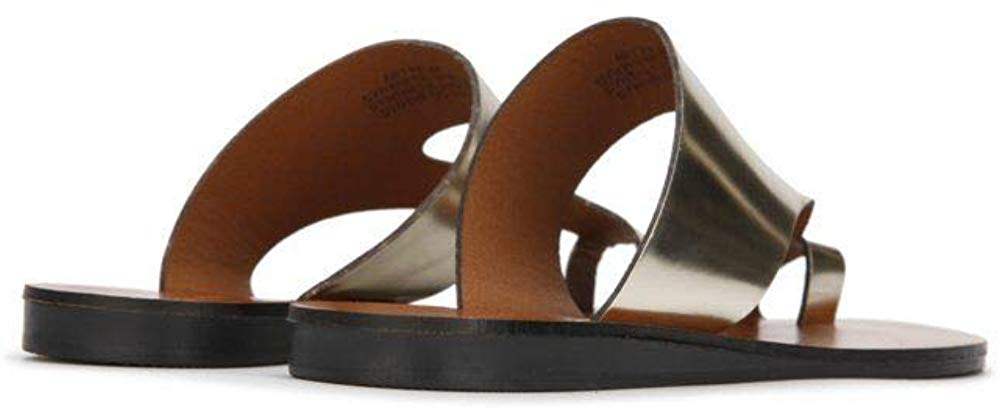 Kenneth Cole New York Women's Palm Open Toe Casual Slide Sandals Yellow Size 9 M
