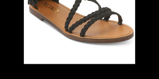 XOXO Women's Cancun Faux Suede Braided Gladiator Sandals Tan Size 9.5M