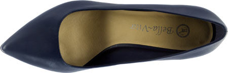 Bella Vita Women's Define Pumps Navy  Size 9 M