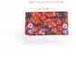 Men's Pocket Square Glen Floral Not Applicable Orange Size Regular