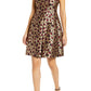 Anne Klein Women's a Line Dress Gold Size 2