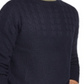 Weatherproof Vintage Men's Patterned Long Sleeve Crew Neck Sweater Blue Size Large