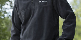 Columbia Men's Steens Mountain Half Zip Top Gray Size Small