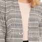 Calvin Klein Women's Multi Grommet Detail Jacket Blush- Black Size 10