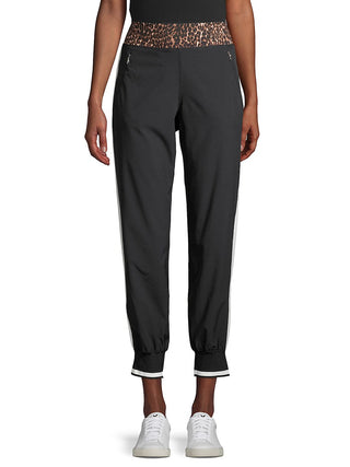 Calvin Klein Women's Colorblocked Joggers-Black Size Small