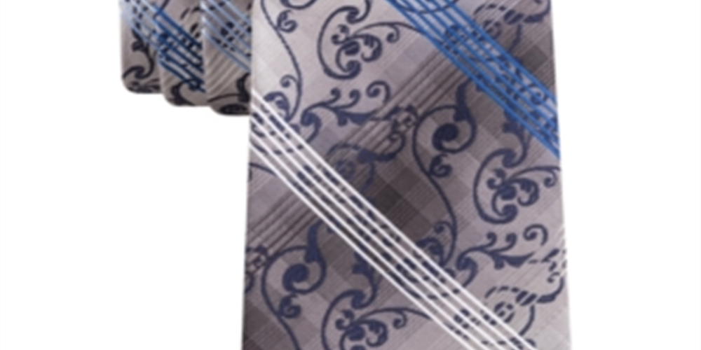 Van Heusen Men's Jamal Tie Blue Size Regular