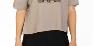 Hurley Junior's Cotton Van Vibes Graphic T-Shirt Brown Size Large