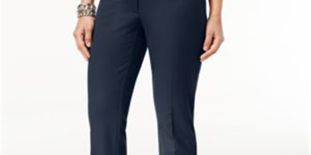 Alfani Women's Slim Pants Blue Size 4