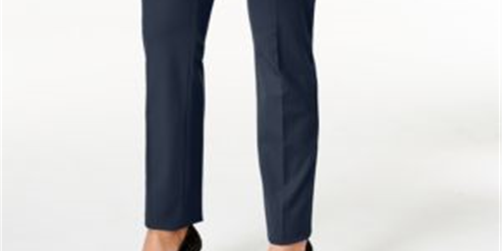 Alfani Women's Slim Pants Blue Size 4