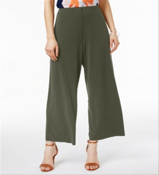 Alfani Women's Culotte Pants Green Size Petite M