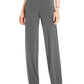 Alfani Women's Knit Wide Leg Pant Gray Size Petite S