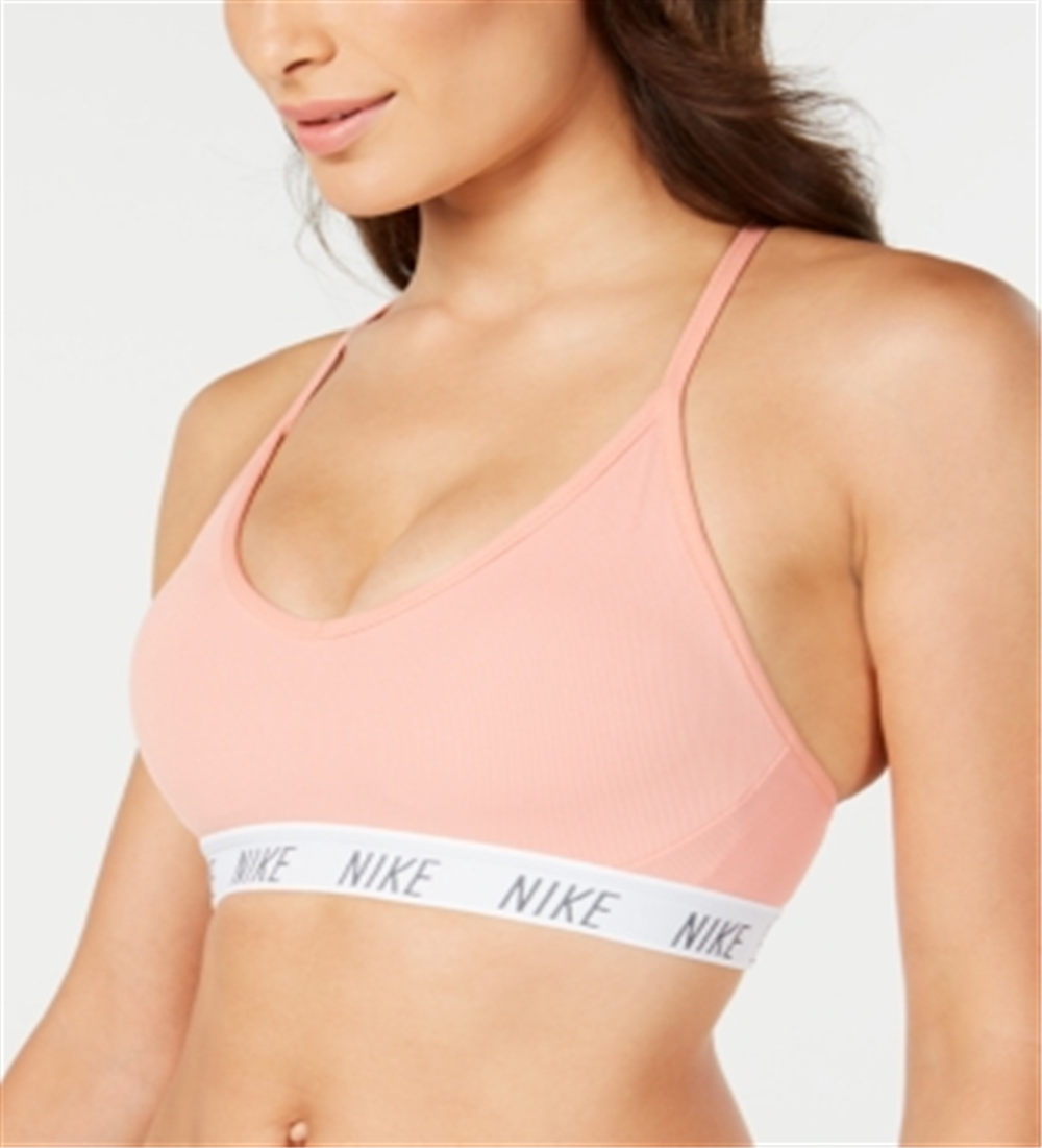 Nike Women's Trainging Padded Sports Bra Orange Size S