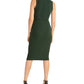 Rachel Roy Women's Ruffled MIDI Dress Green Size X-Large