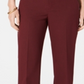 Charter Club Women's Solid Trousers Carriage Red Size 8 Petite