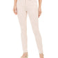 Charter Club Women's Printed Stripe Bristol Skinny Ankle Jeans Pink Size 18
