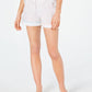 Charter Club Women's Woven Cotton Pajama Shorts White Size X-Large