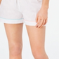 Charter Club Women's Woven Cotton Pajama Shorts White Size X-Large