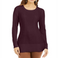 Style & Co Women's Mixed-Stitch Sweater Purple Size Small