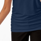 Alfani Women's Ruched Camisole Tank Top Blue Size Small