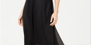 Alfani Women's MIDI a Line Skirt Black Size X-Large