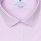 Ryan Seacrest Distinction Men's Active Slim Fit Non Iron Performance Stretch Dobby Dress Shirt Pink Size 16X32X33