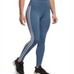 Adidas Women's Stripe High Rise Leggings Blue Size XX-Small