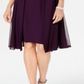 R & M Richards Women's Jacket & Dress Purple Size 8 Petite