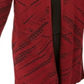 JM Collection Women's Jacquard Diagonal Print Red Size X-Large