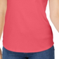 Charter Club Women's Supima Cotton Scoop Neck Tank Top Red Size Medium