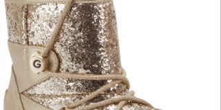 Guess Women's Aylan Fabric Closed Toe Ankle Fashion Boots Yellow Size 8.5 M