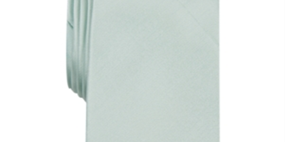 Alfani Men's Silk Neck Tie Green Size Regular