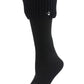 Bearpaw Women's Fleece Lined Boot Liner Sock, Black One Size
