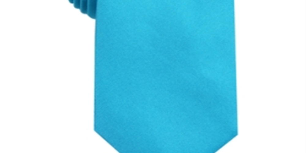 Alfani Men's Silk Business Neck Tie Blue Size Regular