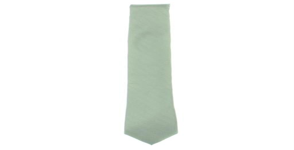 Calvin Klein Men's Oxford Silk Blend Solid Neck Tie Green Size Regular