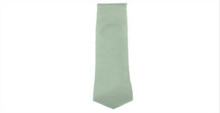 Calvin Klein Men's Oxford Silk Blend Solid Neck Tie Green Size Regular