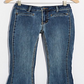 Free People Women's Dream Lover Flare Jeans Blue Size 30