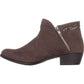 American Rag Women's Round Toe Block Heel Booties Brown Size 9.5 M