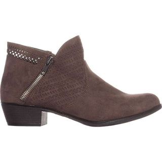 American Rag Women's Round Toe Block Heel Booties Brown Size 9.5 M