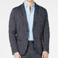 INC International Concepts Men's Striped Slim Fit Blazer Blue Size X-Large