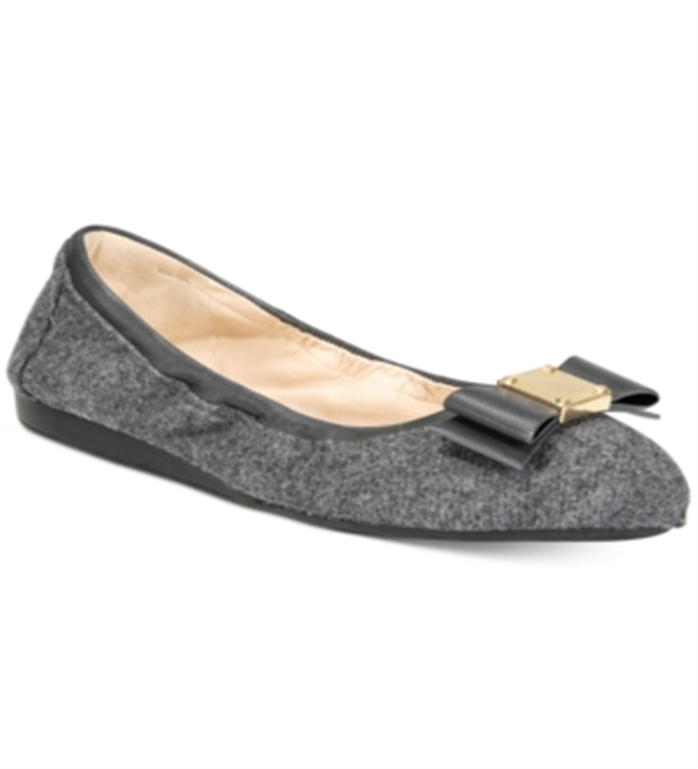 Cole Haan Women's Tali Bow Ballet Flats Gray Size 5B