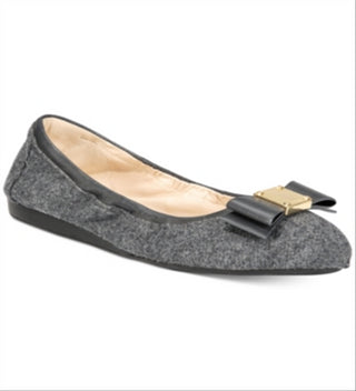 Cole Haan Women's Tali Bow Ballet Flats Gray Size 5B
